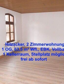 Hitzacker, großzügige 2 Zimmer Wohnung - Hitzacker (Elbe)