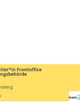 Sachbearbeiter*in Frontoffice Zuwanderungsbehörde - Elmshorn