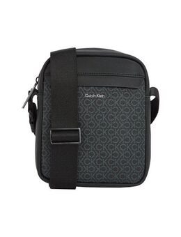 Calvin Klein Messenger Bag CK MUST REPORTER S MONO, Herren-Umhängetasche, Body Bag, Schultertasche mit CK-Print