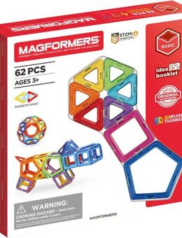 MAGFORMERS Magformers Basic 62 Teile Magnetspielbausteine, (62 St)