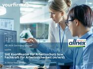 SHE Koordinator für Arbeitsschutz bzw. Fachkraft für Arbeitssicherheit (m/w/d) - Bitterfeld-Wolfen