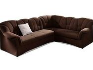 DOMO collection Ecksofa Papenburg B/T/H: 242/190/84 cm L-Form, wahlweise mit Bettfunktion, Langer Schenkel links oder rechts