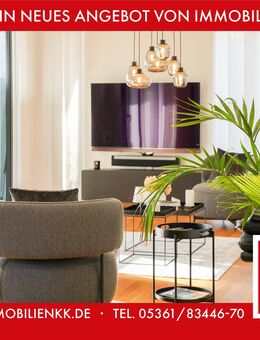 Am Stadtwald: Luxuriöse Erdgeschosswohnung mit 4 Zimmern und TG-Stellplatz - Wolfsburg