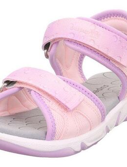 Superfit PEBBLES WMS: mittel Sandale Sandalette mit süßem Glitzerverschluss, Größenschablone zum Download