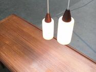 Mid Century Teak Glass Pendant zu 60er 70er Temde Danish Design - Hamburg Hamburg-Nord