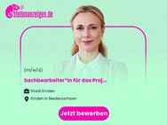 Sachbearbeiter*in für das Projekt- bzw. Fördermittelmanagement im Fachbereich Stadtentwicklung, Umwelt und Klimaschutz (m/w/d) - Emden