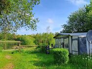 Angler aufgepasst: Knaus Wohnwagen mit festem Stellplatz in Rödekro Dänemark zu verkaufen - Tangstedt (Landkreis Stormarn)