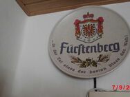 Brauerei Fürstenberg Bier Donaueschingen Schwarzwald Brauereiteller Porzellan Keramik Wappen Farbig - Bottrop