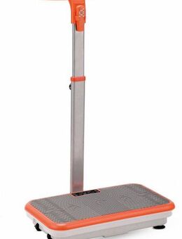 MediaShop Vibrationsplatte VIBROSHAPER, 200 W, 3 Intensitätsstufen, (Set, mit Trainingsbändern), mit abnehmbarer Haltestange