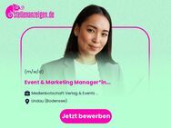 Event & Marketing Manager*in (m/w/d) - Radolfzell (Bodensee)