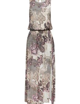 LASCANA Maxikleid mit Paisleyprint und Schlitz, leichtes Sommerkleid, Strandkleid