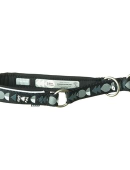 Hurtta Bare Zug-Stopp Halsband, coal - 45 - 55 cm Halsumfang, 35 mm breit