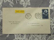 United Nations1958 Briefumschlag mit Marke,  Lot 124