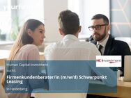 Firmenkundenberater/in (m/w/d) Schwerpunkt Leasing - Heidelberg