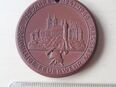 Medaille Plakette Porzellan Böttger 125 Jahre Freiwillige Feuerwehr Meissen 1966 in 56072