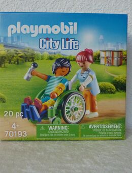 Playmobil CITY LIFE 70193 Patient im Rollstuhl NEU und OVP - Recklinghausen
