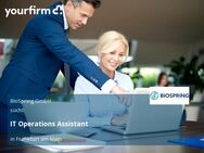 IT Operations Assistant - Frankfurt (Main)