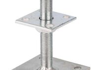 Alberts Pfostenträger, zum Aufschrauben, höhenverstellbar 30-150 mm, 70x70 mm