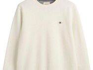 Gant Sweatshirt REG SHIELD C-NECK SWEAT mit Logostickerei auf der Brust