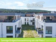 Helle Neubauwohnung im EG mit offenem Grundriss und Terrasse in Saarmund - Nuthetal