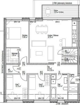 Hochwertiger Neubau in Halle-Diemitz mit Dachterrasse - Halle (Saale)