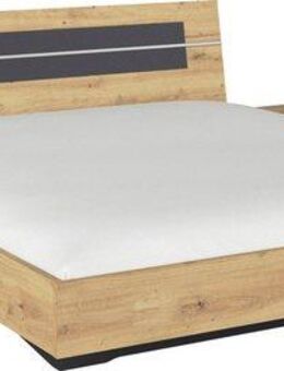 rauch Bettanlage Doppelbett Futonbett BURANO in schwebender Optik, (Set, 3-tlg), und abgesetztem Kopfteil mit 2 Nachttischen MADE IN GERMANY