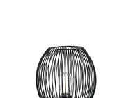 LEONARDO LED Tischleuchte Laterne CASOLARE, Neutralweiß, aus Metall, oval