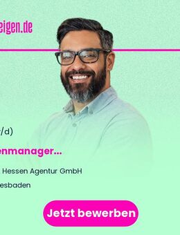 Datenmanager (m/w/d) - Wiesbaden