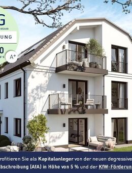 2-Zimmer-Dachgeschoss-Wohnung mit Balkon in ruhiger, stadtnaher Lage in Trudering - München