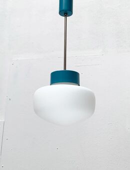 Mid Century Glass Pendant Lamp zu Josef Hurka Napako Bauhaus 60er - Hamburg Hamburg-Nord