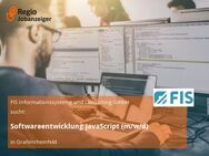 Softwareentwicklung JavaScript (m/w/d) - Grafenrheinfeld