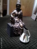 Heinz Siery Design Fohr kleine Keramik Graffiti Dekor Etikett H: 13,5 cm von 1958 !!!!!!!!!!!!! in 75447