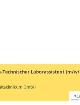 Medizinisch-Technischer Laborassistent (m/w/d) - Marburg
