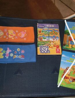 WINNIE PUUH/ POOH/Minibücher/Haarband/Stirnband/Lernspiel Rechnen Vorschule - Duisburg