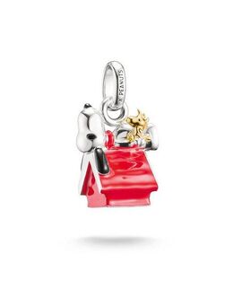 THOMAS SABO Charm-Einhänger THOMAS SABO x Peanuts Snoopy/Woodstock auf der Hundehütte - Connect