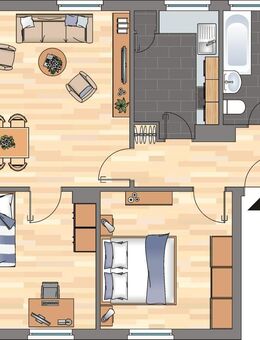 3-Zimmer-Wohnung in Wilhelmshaven City - Wilhelmshaven