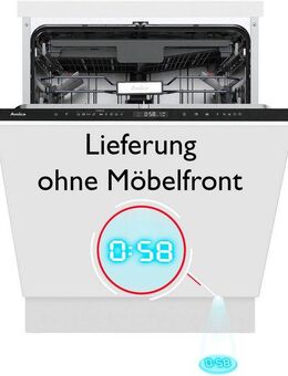 Amica vollintegrierbarer Geschirrspüler EGSPV 596 400, 9 l, 16 Maßgedecke, OpenDry - Türöffnung nach Programmende