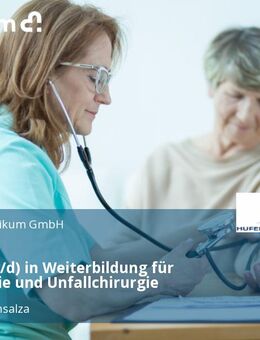 Arzt (m/w/d) in Weiterbildung für Orthopädie und Unfallchirurgie - Bad Langensalza