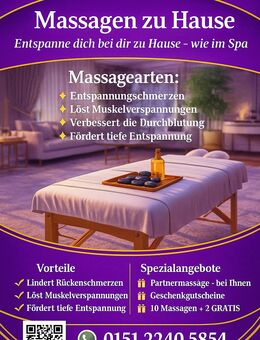 Therapeutische & Entspannungsmassage – Mobil & Studio - Osnabrück