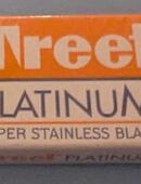 Treet Platinum Edelstahl Rasierklingen für Rasierhobel in 71384