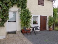 (EF0475_M) Dresden: Radebeul, kleines separates Apartment, möbliert, WLAN, Waschmaschine inklusive, Sitzecke im Garten - Radebeul