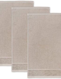 Möve for frottana Gästehandtücher Pearl, Walkfrottier (3-St), mit Perloptik