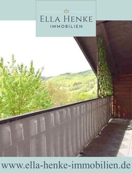 Tolle Aussicht! Moderne 2-3-Zimmer-Wohnung mit Balkon und schöner Aussicht in Lautenthal. - Langelsheim