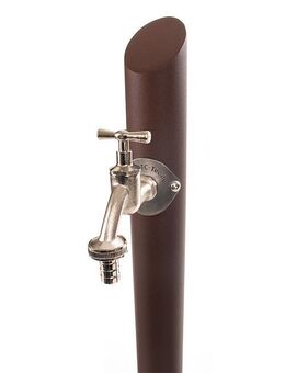 TRINKWASSER Wassersäule TSRS 710 Rost Optik braun rund - Hiddenhausen