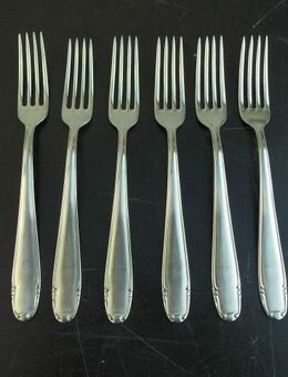 6 Nirosta Gabeln 18,5 cm Speisegabeln zus. 3,- - Flensburg