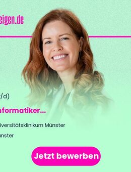 Bioinformatiker (gn*) - Münster