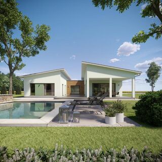 Den Traum vom Eigenheim verwirklichen und Bauherr/in einem modernen Bungalow werden