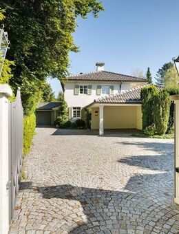 Ein Anwesen von Format: Herrschaftliche Villenresidenz in Grünwald auf sonnigem Parkgrundstück! - Grünwald