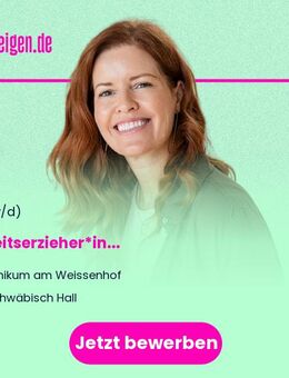 Arbeitserzieher*in (w/m/d) - Schwäbisch Hall