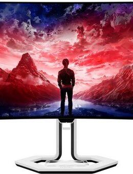 Lenovo R34w-30(G243403R0) Curved-Gaming-Monitor (86 cm/34 ", 3440 x 1440 px, UWQHD, 0,5, 1, 2, 3, 4, 5 ms Reaktionszeit, 180 Hz, VA LED)